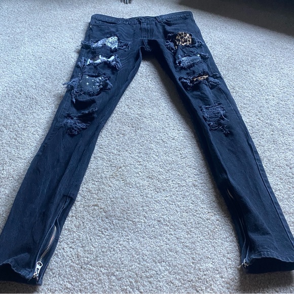 Shredder Motorcycle, Skinny Jean Denim - Picture 2 of 10